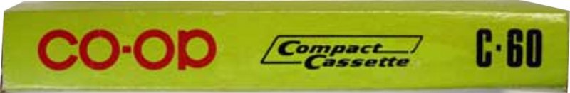 Compact Cassette CO-OP 60 Type I Normal 1972 Japan