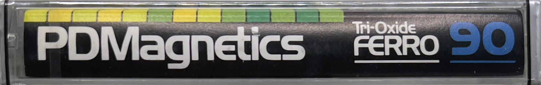 Compact Cassette PDM / PDMagnetics Tri-Oxide Ferro 90 Type I Normal 1983 Europe