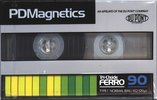 Compact Cassette PDM / PDMagnetics Tri-Oxide Ferro 90 Type I Normal 1983 Europe