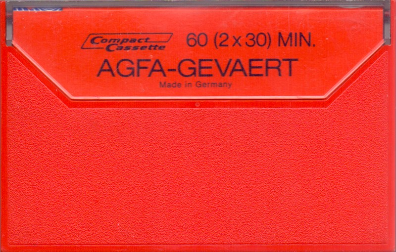 Compact Cassette AGFA LNS 60 Type I Normal 1975 Europe