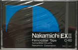 Compact Cassette Nakamichi EX II 60 Type I Normal 1978 USA
