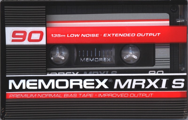 Compact Cassette Memorex MRX IS 90 Type I Normal 1988 Europe