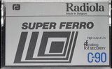 Compact Cassette Radiola Super Ferro 90 Type I Normal 1978 Europe