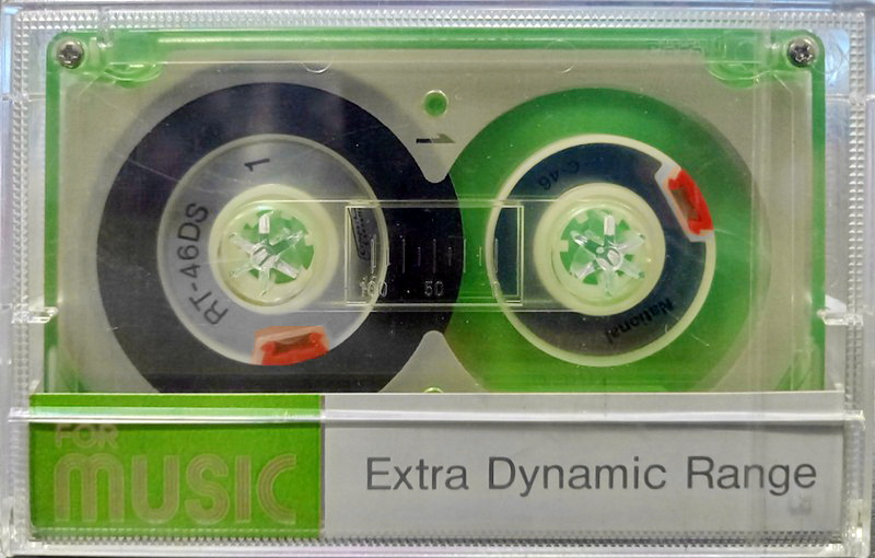 Compact Cassette National DS 46 "RT-DS(G)" Type I Normal 1986 Japan