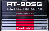 Compact Cassette Technics SG 90 "RT-90SG" Type I Normal 1974 Japan
