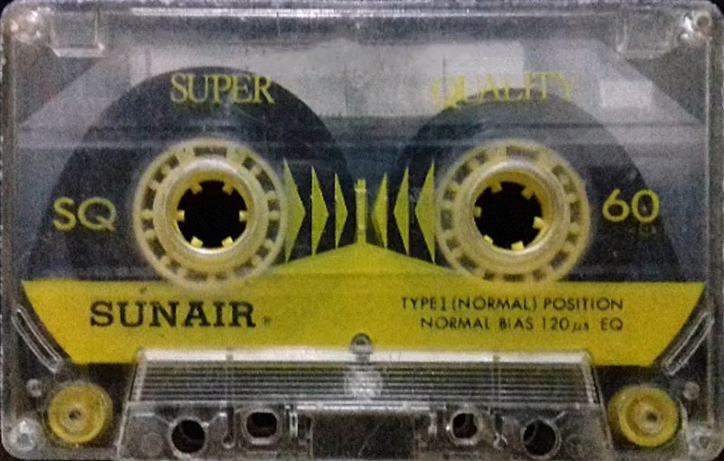 Compact Cassette Sunair 60 "SQ" Type I Normal Unknown Country