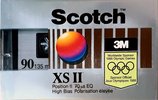 Compact Cassette Scotch XS II 90 Type II Chrome 1988 Worldwide