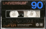 Compact Cassette Universum Super 90 Type II Chrome 1981 Europe
