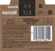 Compact Cassette Maxell XLII 90 Type II Chrome 1997 North America