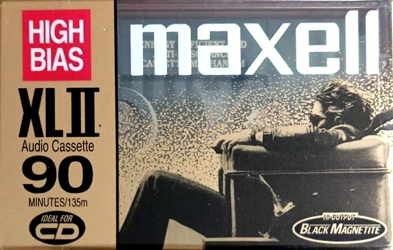 Compact Cassette Maxell XLII 90 Type II Chrome 1997 North America