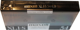 Compact Cassette Maxell XLI-S 54 Type I Normal 1990 Japan