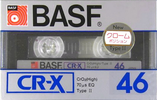 Compact Cassette BASF CR-X 46 Type II Chrome 1982 Japan