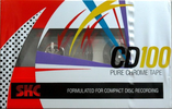 Compact Cassette SKC CD 100 Type II Chrome 1990 North America