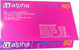 Compact Cassette Alpha 60 Type I Normal Germany