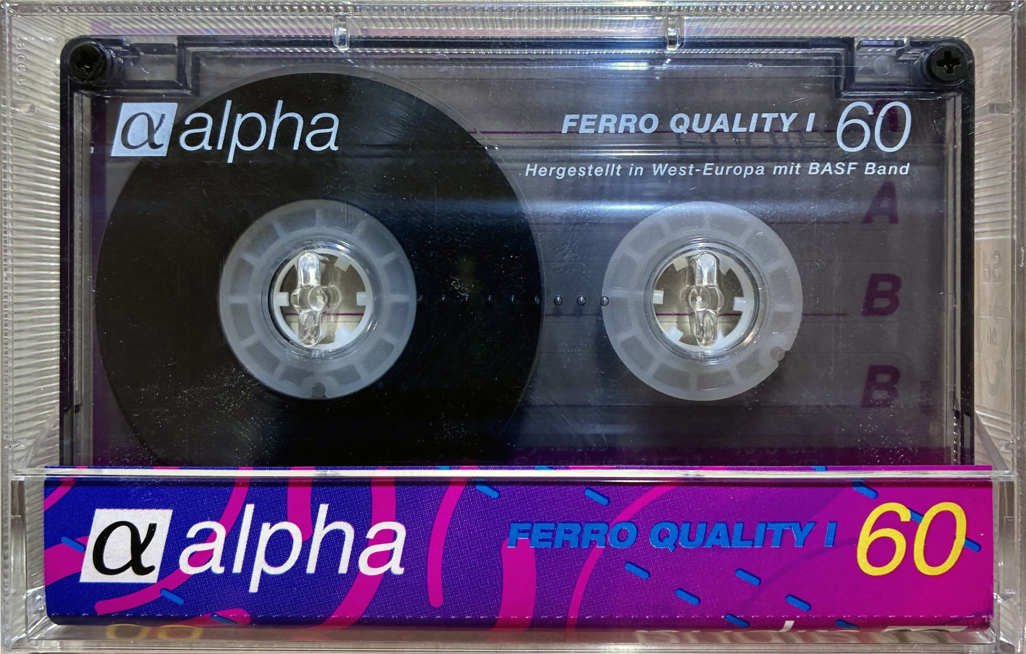 Compact Cassette Alpha 60 Type I Normal Europe