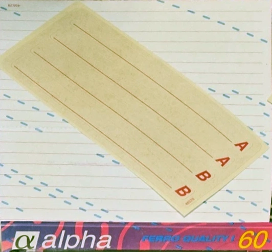 Compact Cassette Alpha 60 Type I Normal Germany