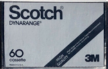 Compact Cassette Scotch Dynarange 60 Type I Normal 1981 Europe