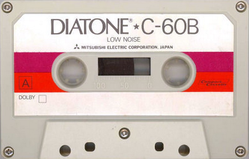 Compact Cassette Diatone 60 Type I Normal 1978 Japan