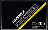 Compact Cassette Ampex Professional 45 Type I Normal 1978 UK