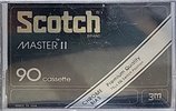 Compact Cassette Scotch Master II 90 Type II Chrome 1979 USA