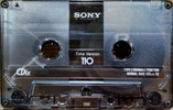 Compact Cassette Sony CDix 110 "CDIX 110" Type I Normal 1989 Japan