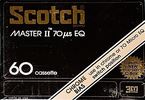 Compact Cassette Scotch Master II 60 Type II Chrome 1977 USA