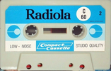 Compact Cassette Radiola Studio Quality 60 Type I Normal 1969 Europe