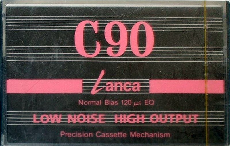 Compact Cassette Lanca 90 Type I Normal 1979 Hong Kong