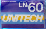 Compact Cassette Unitech LN1 60 Type I Normal Japan