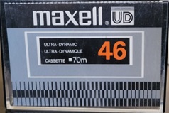 Compact Cassette Maxell UD 46 Type I Normal 1977 Canada