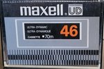 Compact Cassette Maxell UD 46 Type I Normal 1977 Canada