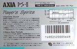 Compact Cassette AXIA PS-II / PS-2 46 Type II Chrome 1985 Japan