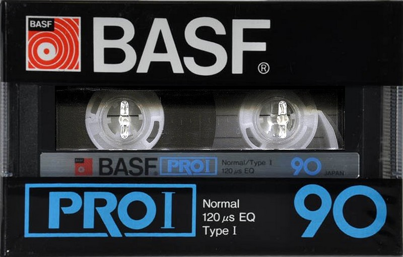 Compact Cassette BASF PRO 90 Type I Normal 1982 Japan