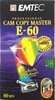 VHS, Video Home System Emtec Cam Copy Master 60 Type II Chrome 2000 Europe