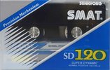 Compact Cassette Smat SD 120 Type I Normal 1987 South Korea