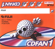 Compact Cassette Fuji CDFAN 60 "CDFAN1 60 A" Type I Normal 1998 Europe