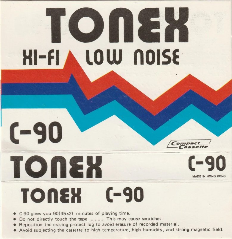 Compact Cassette Tonex 90 Type I Normal China