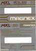 Compact Cassette Magnex MXL 60 Type IV Metal 1979 Europe