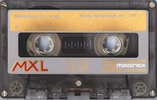 Compact Cassette Magnex MXL 60 Type IV Metal 1979 Europe