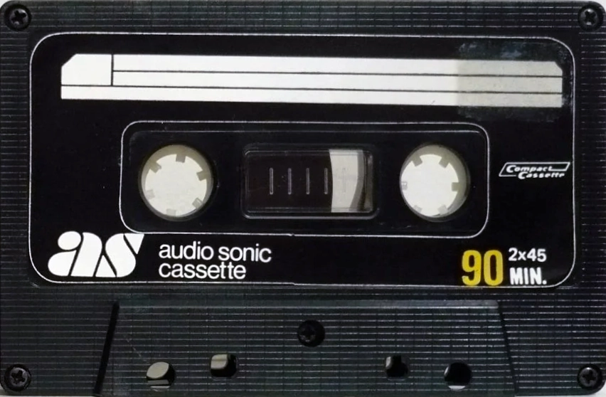 Compact Cassette Audio Sonic 90 "black" Type I Normal Europe