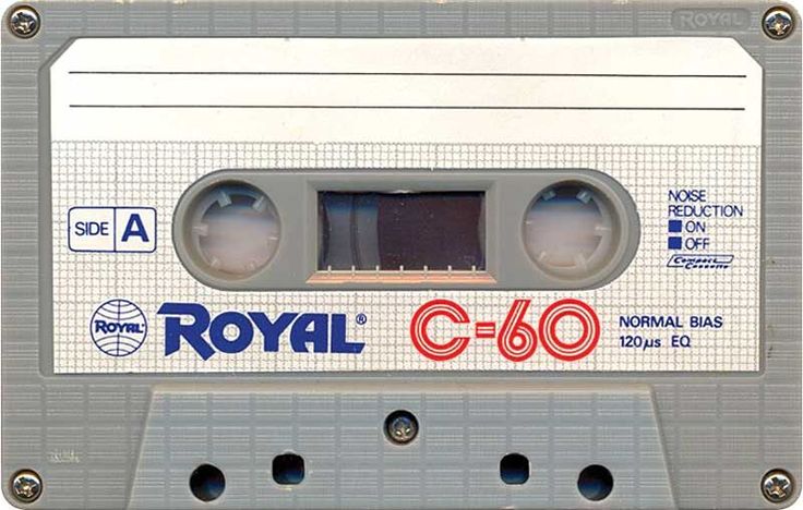 Compact Cassette Royal 60 Type I Normal 1984 Japan