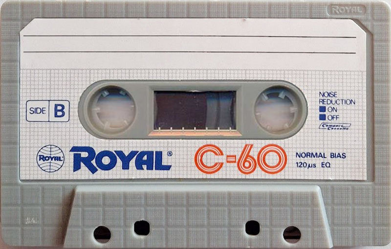 Compact Cassette Royal 60 Type I Normal 1984 Japan