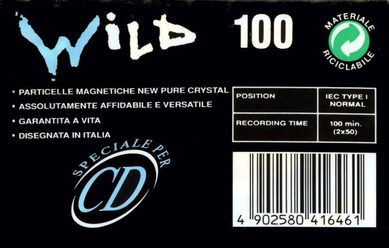 Compact Cassette Maxell Wild 100 Type I Normal 1992 Europe