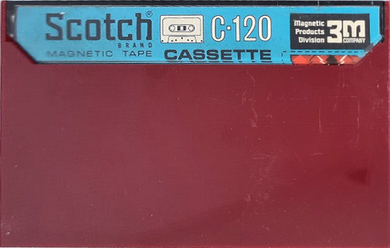 Compact Cassette Scotch Dynarange 120 Type I Normal 1970 USA