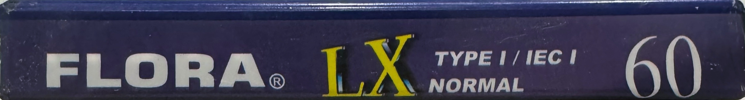 Compact Cassette Flora 60 "LX" Type I Normal India