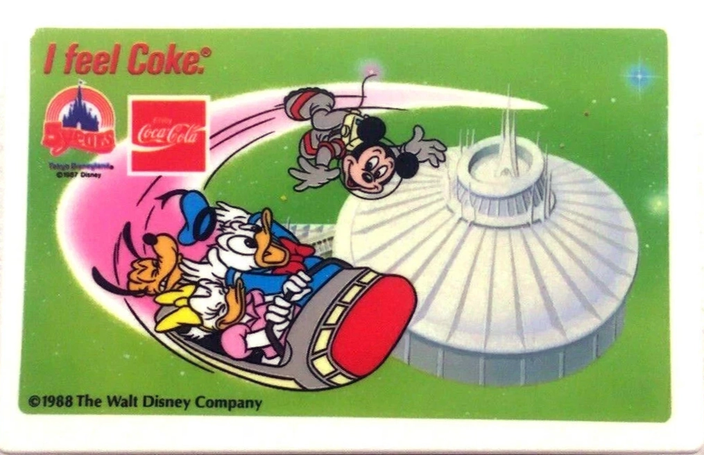 Compact Cassette Japan TV Series Walt Disney 46 "5 YEARS TOKYO DISNEYLAND" Type I Normal 1988 Japan