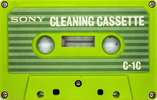 Compact Cassette Sony "C-1C" Cleaning Cassette Japan