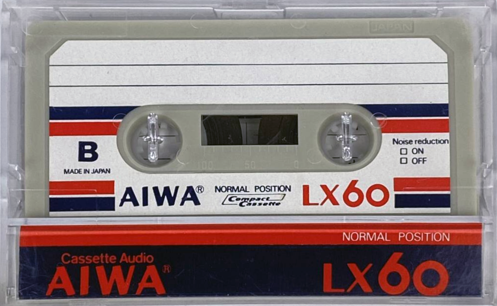 Compact Cassette Aiwa LX 60 Type I Normal 1979 Japan