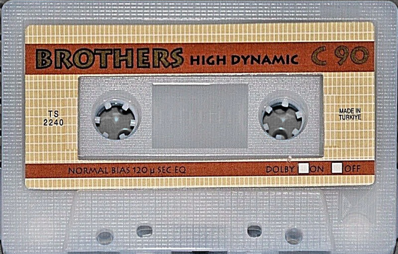 Compact Cassette Brothers 90 Type I Normal Turkey