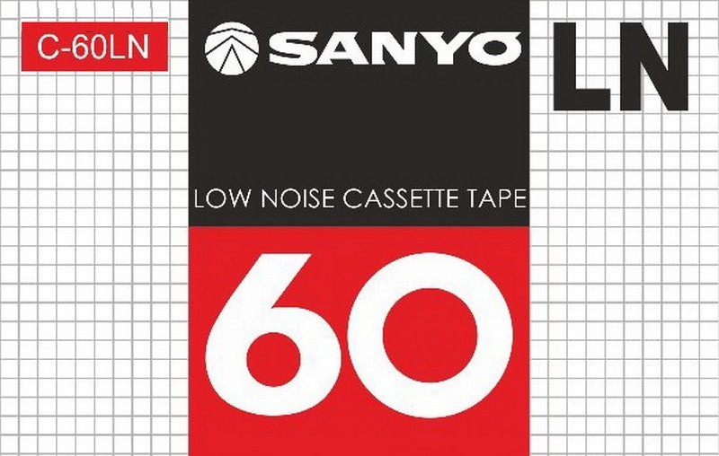Compact Cassette Sanyo LN 60 Type I Normal Japan